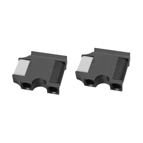 Menolana 2X Boat Fender Clips Adjustable Professional Lightweight for Bass Boat Accessories Quick Release, Black