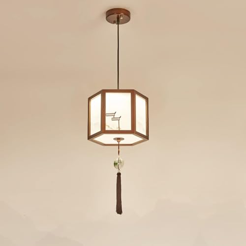 Lustre de plafond chinois ZH1YFD sublimez votre restaurant ou couloir chic