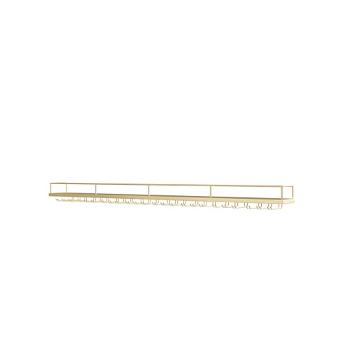 Support pour verres à vin et bouteilles avec étagère lumineuse LED