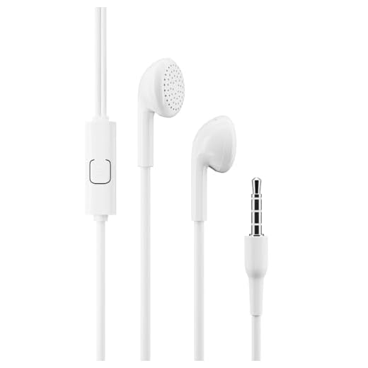greenmingle Wired Earbuds Headphones, Earphones with Microphone, Corded for 3.5mm Jack Ear Buds for iPhone, iPad, Samsung, Computer, Laptop, Gaming, Sports