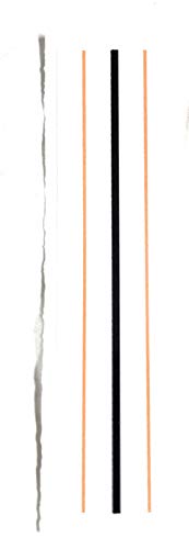 Sticker for Golf Putter, 3 Lines Alignment (Triple Track) (Black