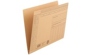 Elba 100552000 raccoglitore, regolazione, in cartoncino kraft, 230 G/MQ