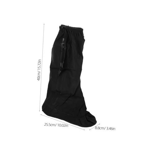 Par de cubrezapatos impermeables para botas de hombre para bicicleta miniatura 2