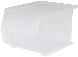 Bin [Set of 12] Color: Clear, Size: 7" H x 8.13" W x 10.75" D