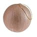Package of 12 Round Paper Mache 2-1/2" Round Ball Ornaments