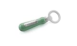 Suzie Q Wood Handle Bottle Opener, Retro Style, Mint Green