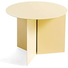 Slit Tafel Round Light yellow