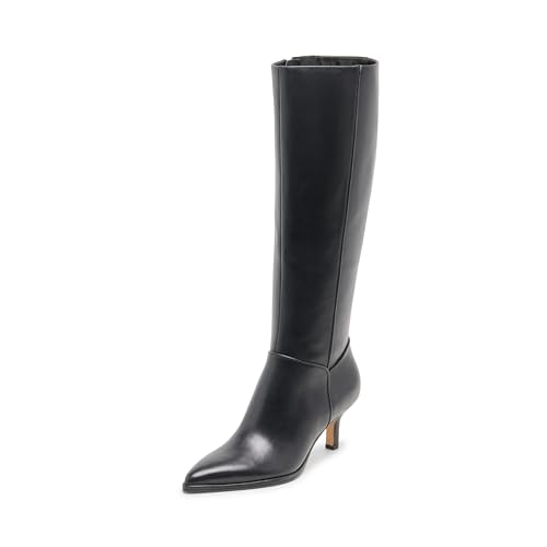 Dolce Vita Women's Aldy Knee High Boot, Black, 5