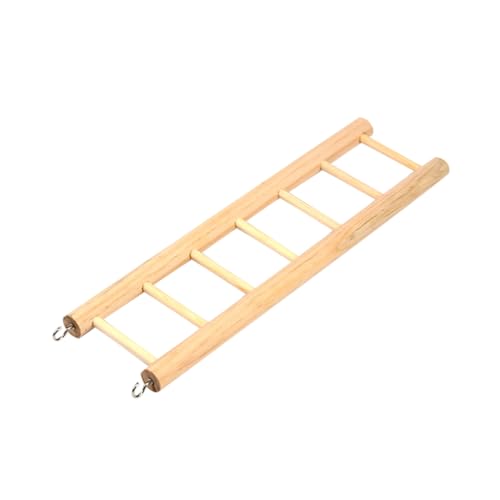 Levemolo Parrot Bird Mini Ladder Pet Climbing Ladder Wooden Hamster Squirrel Toy Bird Toys
