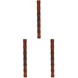Healifty Bamboo Incense Holder for Sticks with 3 Wooden Storage Tubes Compact Design Incense Stick Organizer for Home Fragrance Travel Use