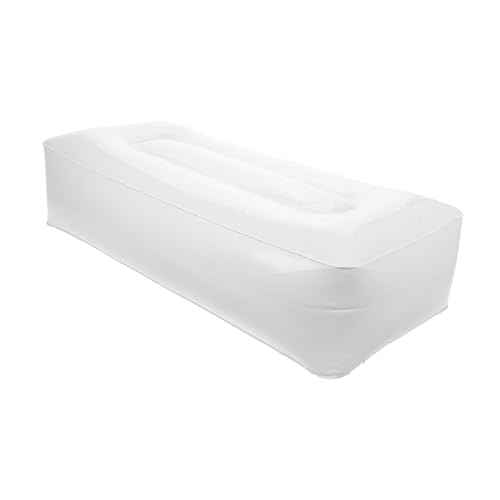 POPETPOP Kayak Fishing Cushion Inflatable PVC Seat Portable Design for Rafting Boating Comfortable Back Support