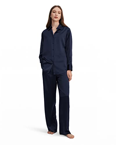 LilySilk Silk Pajama Set for Women Silk Comfy Ladies Sleepwear