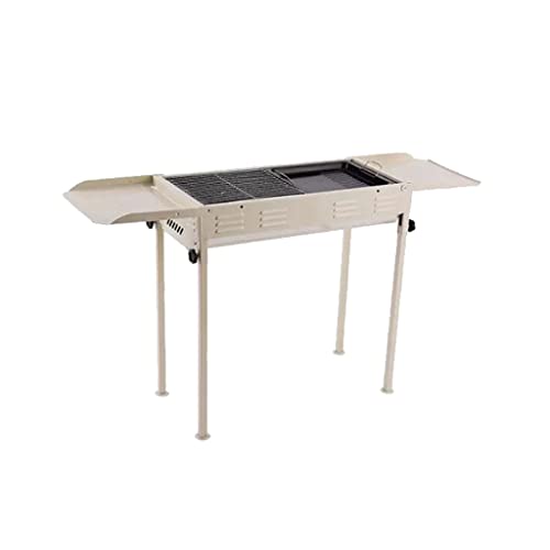Barbecue au charbon de bois pliant compact pour éviter l'encombrement