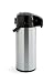 Quid 7520006 Xylon - Isotermo Café con Surtidor Doble Pared Vidrio/ Acero Inoxidable, 1.9 Litros, color Negro