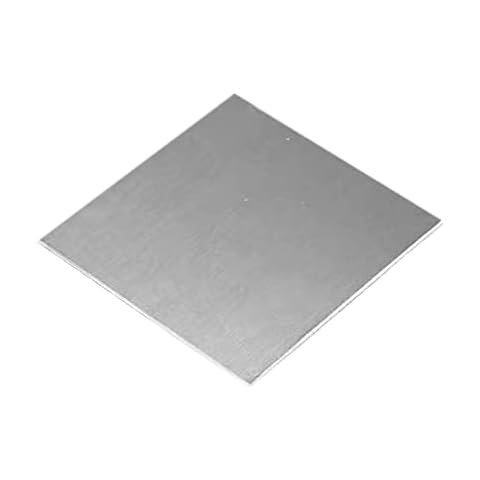 DARENYI Stainless Steel Sheet 3mm,304 Stainless Steel Plate Sheet 10 * 10cm Sheet Metal for Repairing, Welding, Project, Crafting etc(3.9 Inch x 3.9 Inch) Cover
