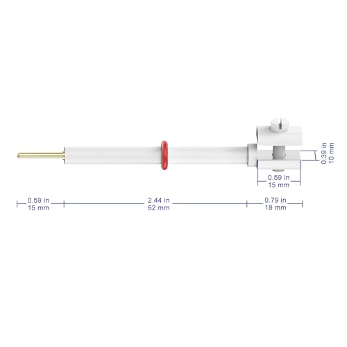 Support d'électrodes PTFE Labasics pour cellule d'électrolyse et pinces