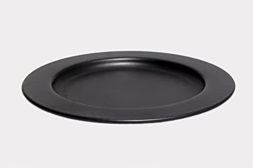 Fenzo 15cm Candle Plates for Pillar Candles, Round Pillar Ball Candle Holders, Steel Candle Plates for Party Decoration, Wedding, Christmas, Spa, Table Centrepieces & Gifts (Black) - Cosy Home Interiors Fenzo 15cm Candle Plates for Pillar Candles, Round Pillar Ball Candle Holders, Steel Candle Plates for Party Decoration, Wedding, Christmas, Spa, Table Centrepieces & Gifts (Black)