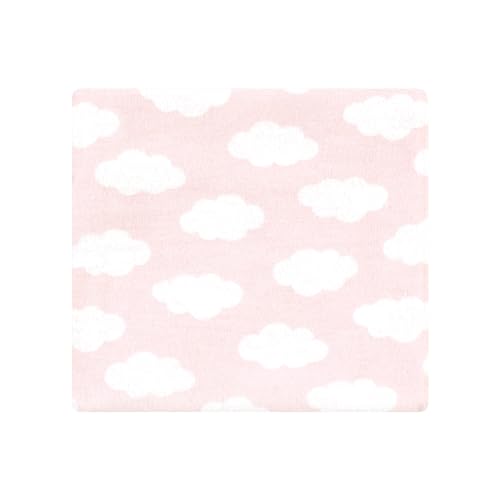 Image of Hudson Baby Unisex Baby Cotton Flannel Receiving Blankets Bundle, Unicorns Rainbows, One Size (Pack of 2)