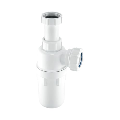 Image of McAlpine 32mm Resealing Adjustable Inlet Bottle Trap with Multifit Outlet A10AR