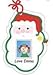SHAPES ETC. 35 Sheets Santa Face Mini Notepad 3in Christmas Winter Décor Celebrations Classroom Bulletin Board Decorations Seasonal Holiday Kids Crafts Teachers Notes Memos Reminders USA Made