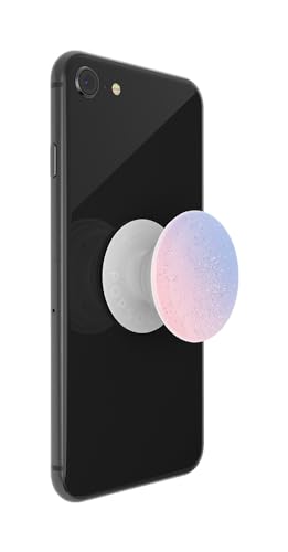 Image of PopSockets: PopGrip with Swappable Top for Phones & Tablets - Glitter Morning Haze