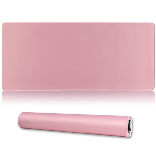 Cmhoo XXL Gaming Mouse Pad 35.4x15.7 Professional Large Mouse Pad & Computer Game Mouse Mat-90x40 Pinkus