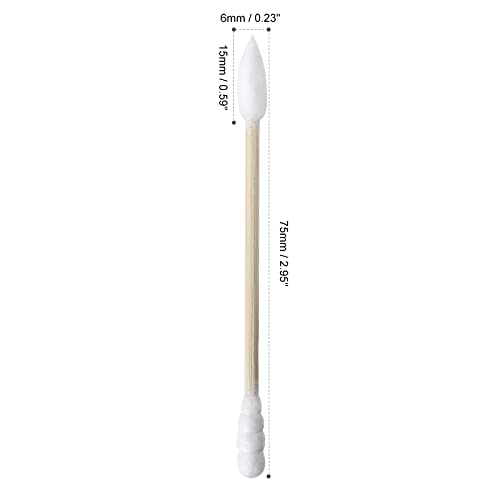 Bamboo Cotton Swabs - 1000 Count - Pointed & Spiral Heads- 100% Biodegradable Cotton Buds | Natural & Sustainable Makeup Remover | Organic Cotton Heads | Eco-Friendly | Cruelty-Free And Vegan. #TOP5