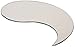 CFS SMTD1623 MirAcryl Acrylic Teardrop Tray, 15-1/4" Length x 9-1/4" Width, Mirrored