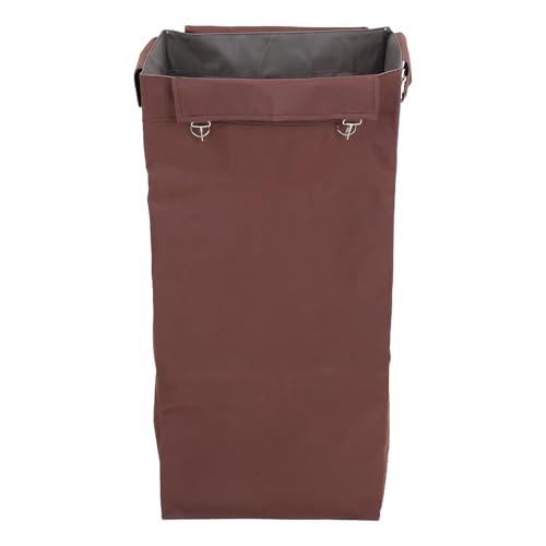HOMOBABE Large Capacity Replacement Commercial Cleaning Bag Housekeeping Trolley Replacement Bag Multi-purpose Sturdy Cloth Canvas with Easy Attachment System for Restaurant Cleaning Tasks