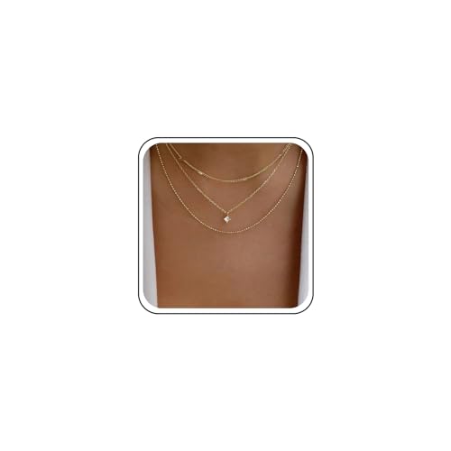 Collier ras de cou anti noeud avec strass carrés et pendentif pour un décolleté illuminé