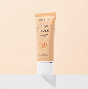 [DEWYTREE] Urban Shade Cover & Fit Sun SPF 50+ PA++++ 40 ml 1.35 fl.oz. - Tone Cover, Perfect Skin Fit, Mild Sunscreen, Korean Cosmetics, K-beauty, Skincare