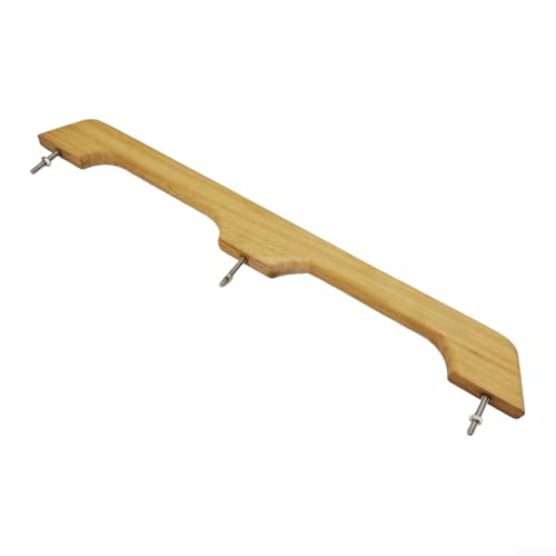 Tiradores de madera de teca de 22" para armarios de cocina y baño 3