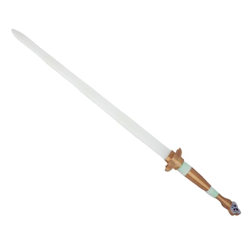MENDUNER Accessoire D’épée D’Anime imprimé en 3D Rétractable | Arme de Cosplay Bleue Lumineuse 96.5cm avec Runes en Relief pour Cadeau de Costume de Film (Vert Lumineux) – vue 2