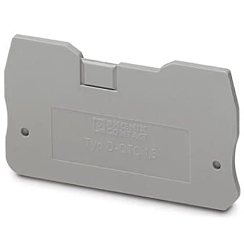 Flasque D-QTC 1.5 Phoenix Contact pour fermer les borniers