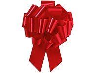 10 Pk Red Pull 5 Inch Wide Packaging Bows for Baskets and Packages