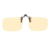 MAGIC ROSE OTG Blue Light Blocking Glasses Clip on - Blue Blocker Eyeglass Eyewear - High Protection for Screen - Anti Eye Fatigue, UV - Filters Blue Lights (Square medium)