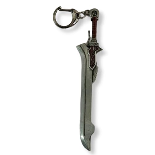 Pidak Brelok do gier wideo zabójca - 12 cm - metalowy, Niebieska, XL