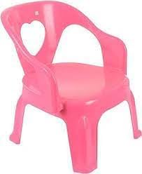 Samruddhi Chintu Plastic Baby Chairs for Kids - Set of 2 (Yellow & Pink) | Lightweight, Durable & Child-Safe Toddler Chairs | Ideal for Indoor & Outdoor Use, Easy to Stack & Store 3