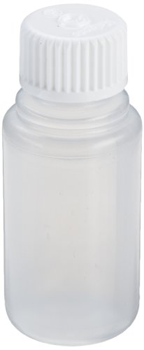 Nalgene Polypropylene Validation Bottle, 30mL Capacity (Pack of 30)