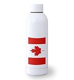 1 Bidón de acero inoxidable de 500ml de capacidad. Material suave y de brillante color blanco. Con tapón de seguridad a rosca. Ideal para hacer deporte, viajes o llevar tu bebida al trabajo. Presentado en atractiva caja de diseño.La caja NO lleva impresa la imagen del producto con el diseño elegido, ya que se trata de un producto fabricado de forma individual para cada pedido.
