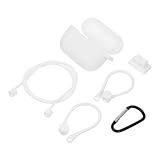 Étui pour écouteurs sans fil : la conception du trou permet de placer facilement le porte-clés autour de la taille sur la valise, de sorte que vous n'avez pas à vous soucier de le perdre.