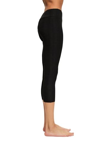 Leggings femme ESPRIT classique opaque noir motif fantaisie mode tendance