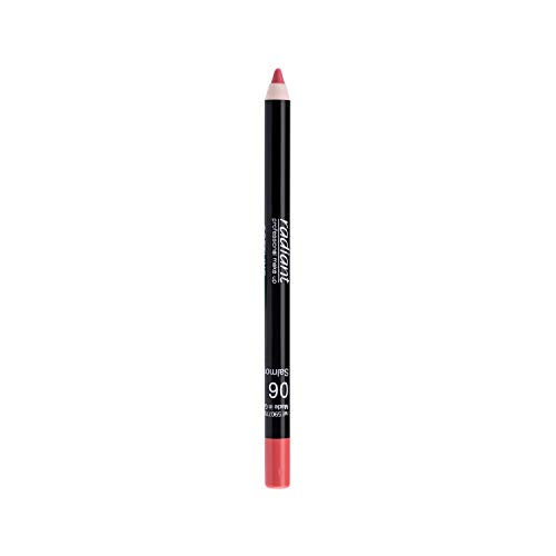 Radiant Professional Softline Waterproof Lip Pencil - Non-Transfer, Long Lasting, Lip Liner For Defined Lips - Ultra Creamy & Soft Lip Pencil With Vitamin E - 1.20G (18 Iris) #TOP5