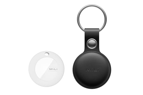 MILI Tracker Localizador MiTag Negro + Estuche Llavero