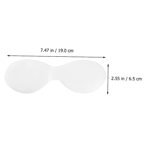 Ipetboom 100 Folhas De Malha De Algodão Máscara De Olho Papel Não Tecido DIY Papel De Compressa Úmid