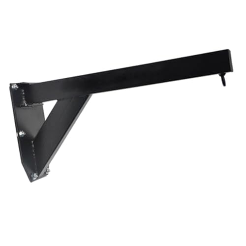 JINMLBO Heavy Punch Bag Wall Bracket, Sandbag Shelf Fixed Hanger 75cm from The Wall MMA Training Hanger Wall-Mounted Boxing Bracket, 2 Colors(Black)