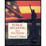 Public Speaking in a Free Society 0070633886 Book Cover