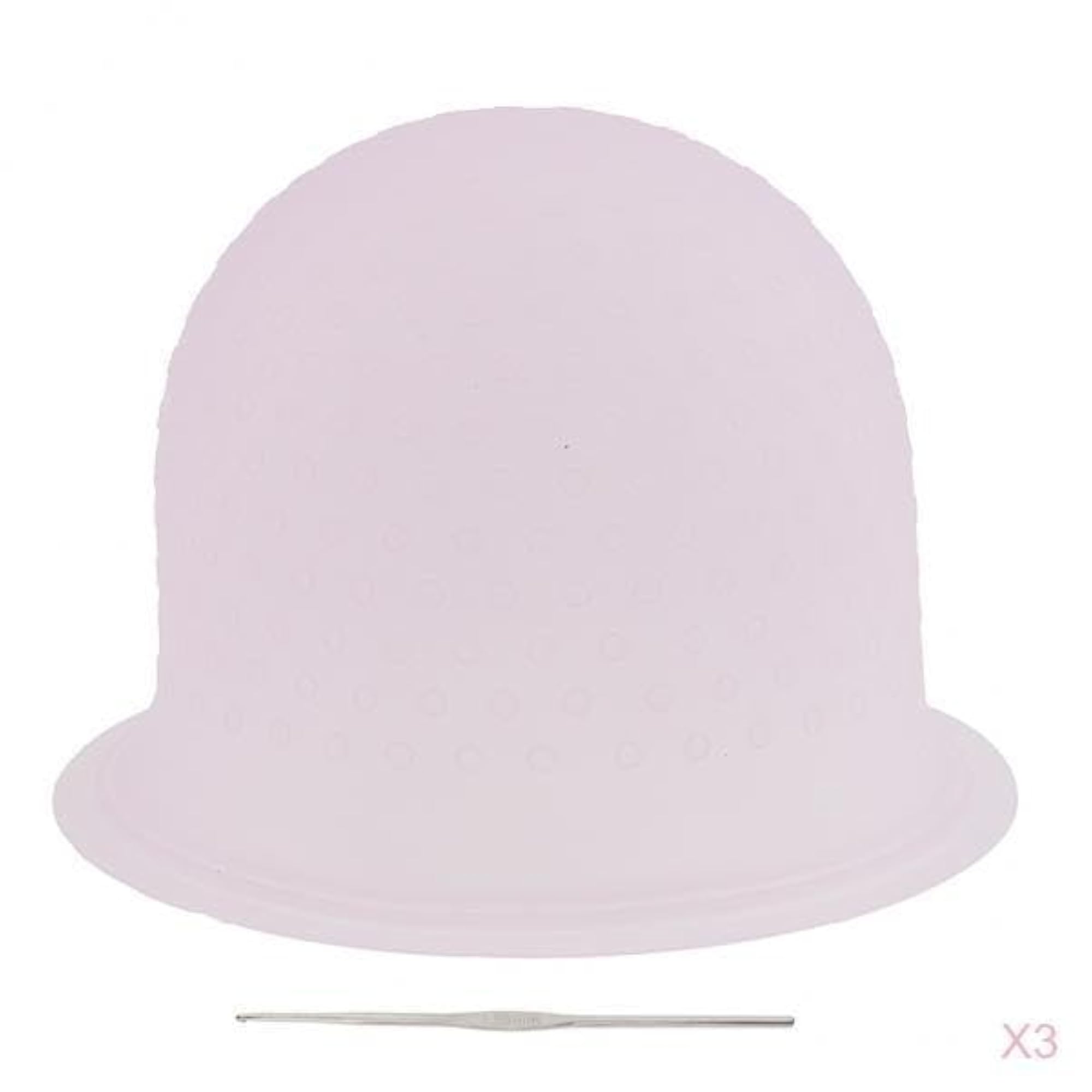 Salon Dye Silicone Cap Hook Hair Color Highlighting