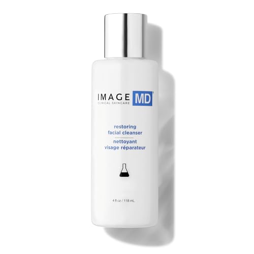 IMAGE Skincare MD Restoring Facial Cleanser Face Wash with Salicylic Acid to Exfoliate and Smooth 4 Fl Oz