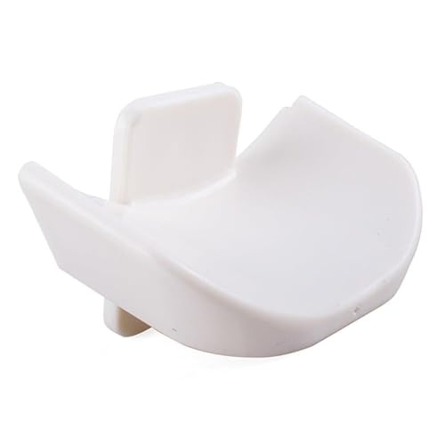 QOXEZY Ridsport häst hoppkopphållare, ABS-plast, design utan pins, för hinderbana träning och tävling, vit